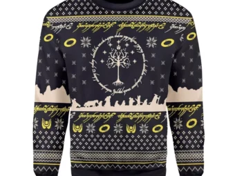 Elvish Circle Ugly Christmas Sweater