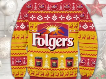 Folgers Ugly Christmas Sweater