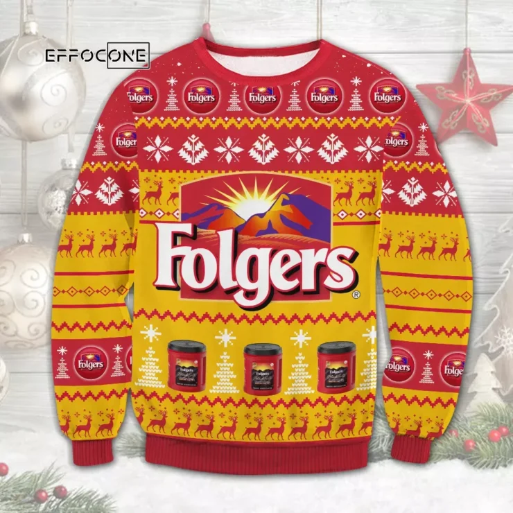 Folgers Ugly Christmas Sweater