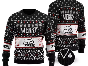 Fox Racing Merry Ugly Christmas Sweater Limited