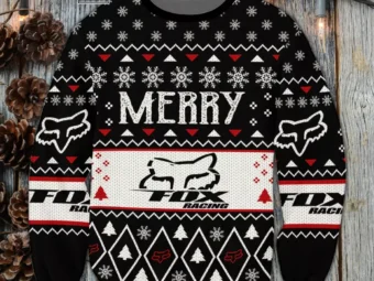 Fox Racing Merry Ugly Christmas Sweater Limited