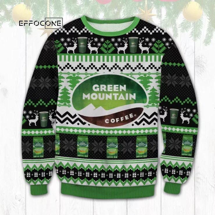 Green Moutain Ugly Christmas Sweater