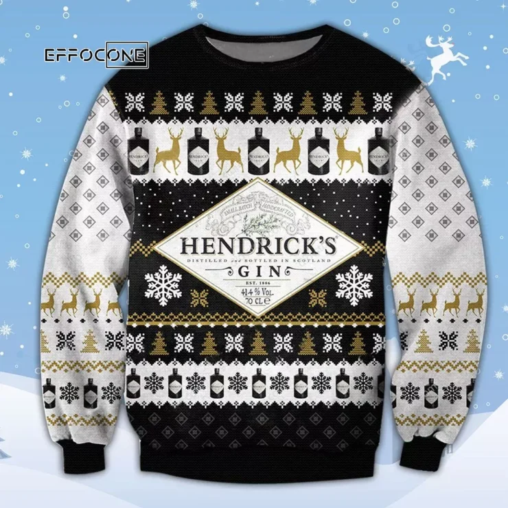 Hendricks Gin Ugly Christmas Sweater