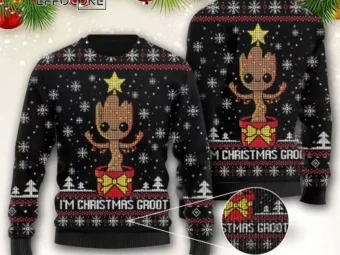 Im Groot Ugly Christmas Sweater