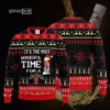 Its the Most Wonderful Time Jim Beam Ugly Christmas Sweater