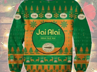 Jai Alai Ugly Christmas Sweater