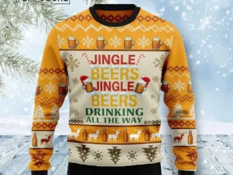 Jingel Beer Ugly Christmas Sweater