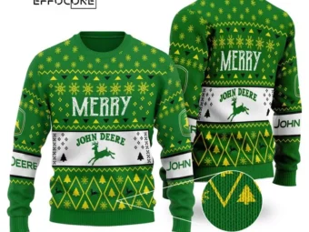 John Deere Limited Ugly Christmas Sweater