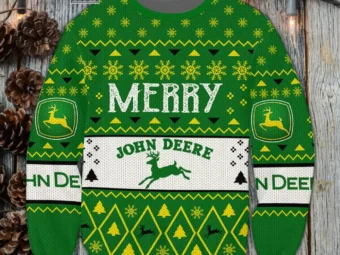 John Deere Limited Ugly Christmas Sweater