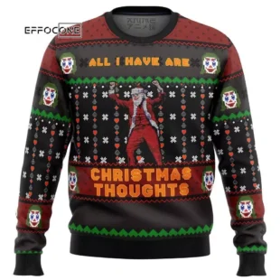 Joker Santa Ugly Christmas Sweater