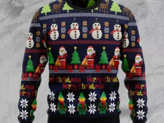 Lego Christmas Awesome Ugly Christmas Sweater