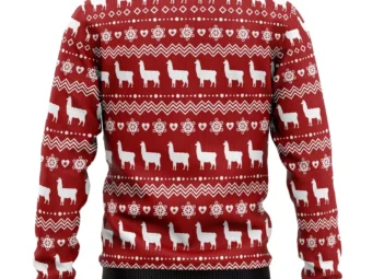 Llama La La Ugly Christmas Sweater