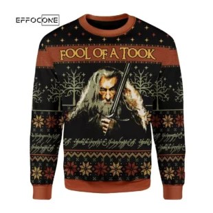 Lord Of The Rings Gandalf Lotr Ugly Christmas Sweater