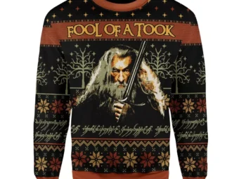 Lord Of The Rings Gandalf Lotr Ugly Christmas Sweater