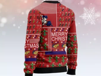 Louisiana Merry Christmas Ugly Christmas Sweater