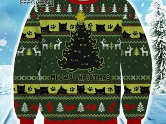 Meowy Christmas Ugly Christmas Sweater