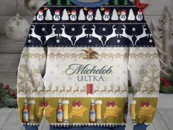 Michelob Ultra Ugly Christmas Sweater