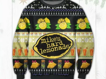 Mikes Hard Lemonade Ugly Christmas Sweater