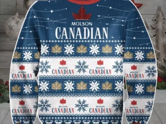 Molson Canadian Ugly Christmas Sweater