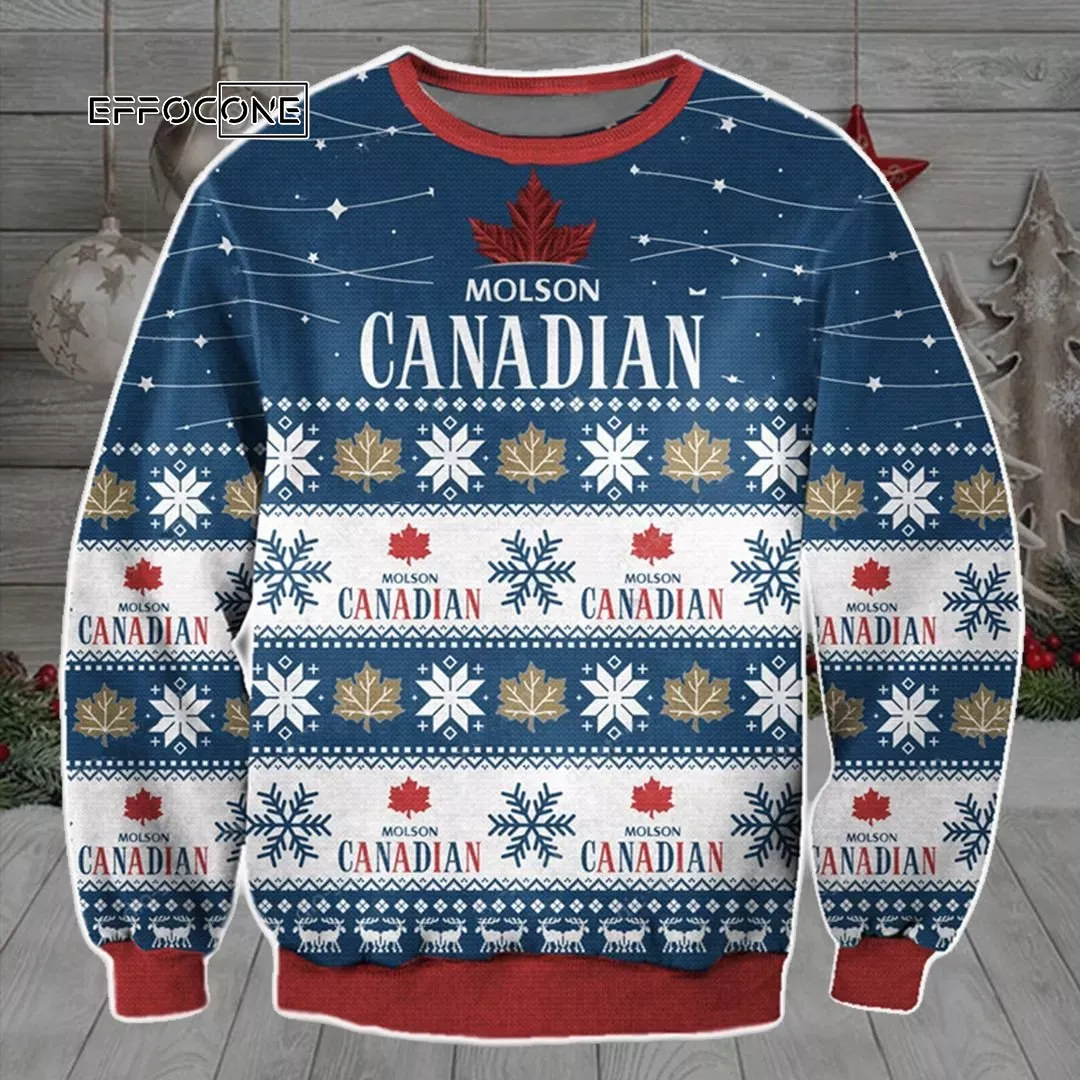 Molson Canadian Ugly Christmas Sweater