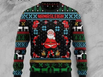 Namasleigh Ugly Christmas Sweater