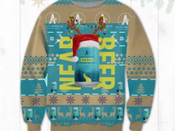 Near Beer Ugly Christmas Sweater