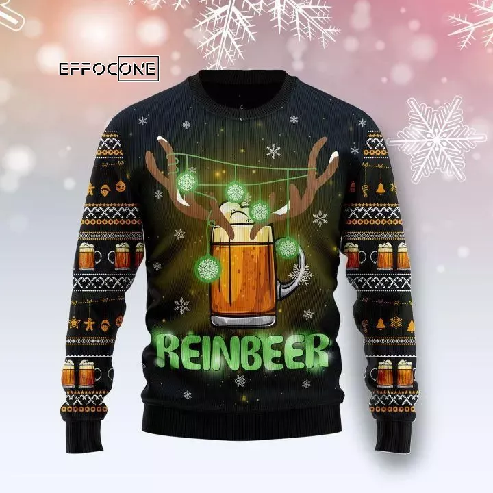 Reinbeer Awesome Ugly Christmas Sweater