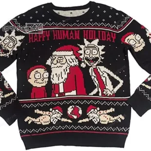 Ripple Junction Rick And Morty Ugly Christmas Sweater