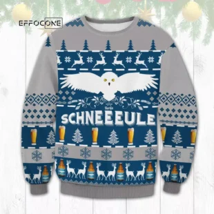 Schneeeule Ugly Christmas Sweater