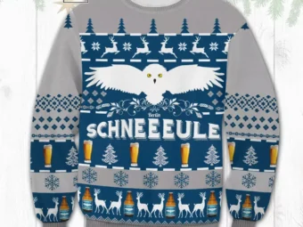 Schneeeule Ugly Christmas Sweater