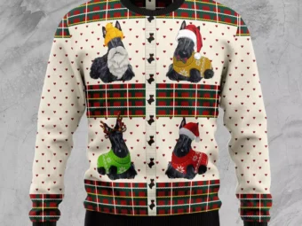 Scottish Terriers Xmas Ugly Christmas Sweater