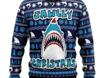 Shark Jawlly Christmas Ugly Christmas Sweater