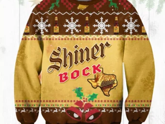 Shiner Bock Ugly Christmas Sweater