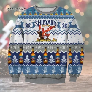 Shipyard Summer Ale Ugly Christmas Sweater