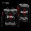 SlipKnotWool Ugly Christmas Sweater 3D All Over Printed Black