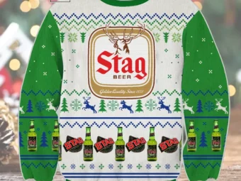 Stag Ugly Christmas Sweater