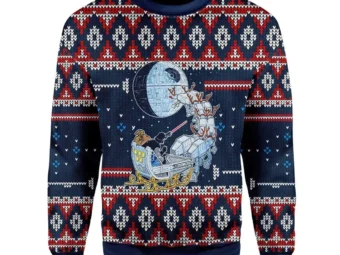 Star Wars Darth Satnta Ugly Christmas Sweater