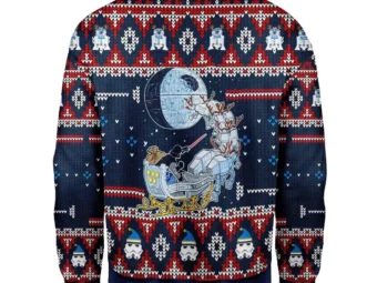 Star Wars Darth Satnta Ugly Christmas Sweater