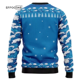 Surfer Swell Christmas Ugly Christmas Sweater