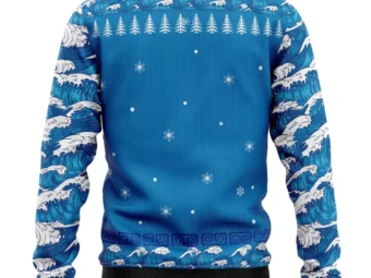 Surfer Swell Christmas Ugly Christmas Sweater