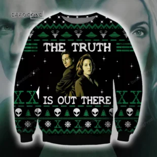 The X-files The Truth Ss Out There Ugly Christmas Sweater