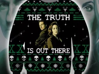 The X-files The Truth Ss Out There Ugly Christmas Sweater