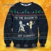 Tis The Season Get Schwifty Ugly Christmas Sweater