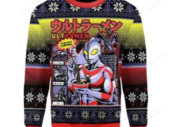 Ultraman Ugly Christmas Sweater