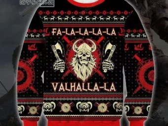 Viking Valhalla-La Ugly Christmas Sweater