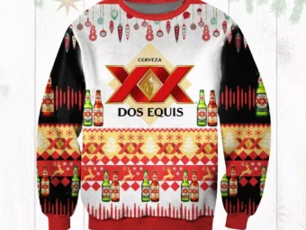 XX Dos Equis Ugly Christmas Sweater