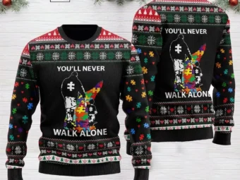 Youll Never Walk Alone Ugly Christmas Sweater