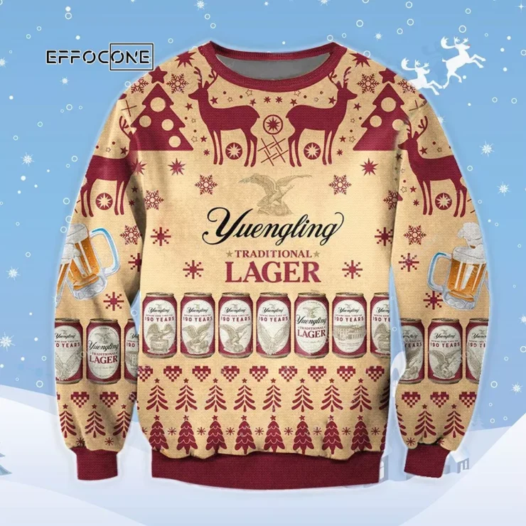 Yuengling Beer Ugly Christmas Sweater