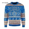 Zeta Phi Beta Ugly Christmas Sweater