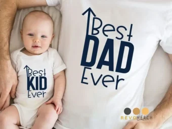 Best Dad Ever Best Kid Ever Father and Son Matching